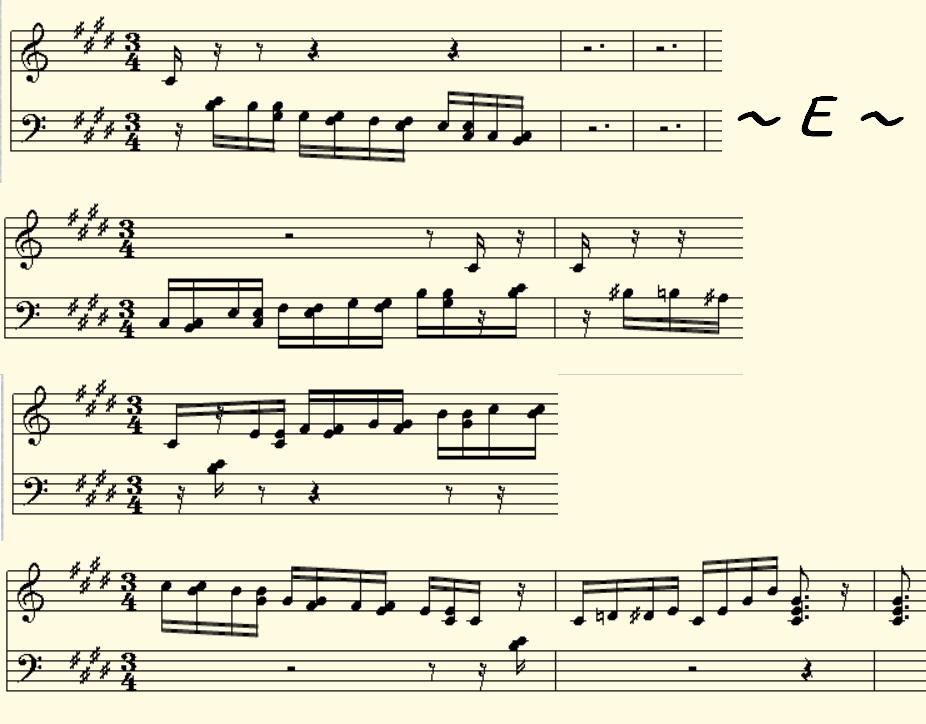 E Minor Spider Riff